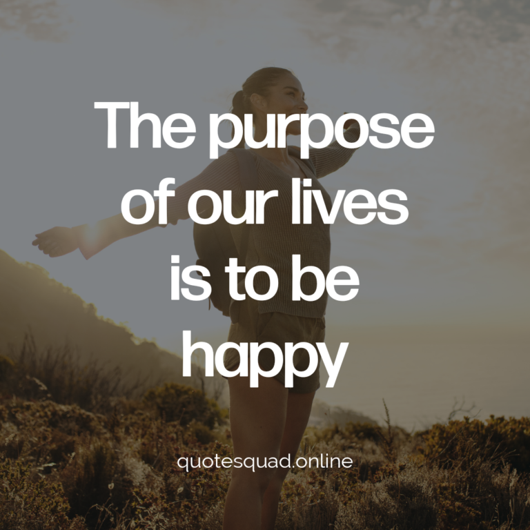 Life Happy Purpose - Quote Squad