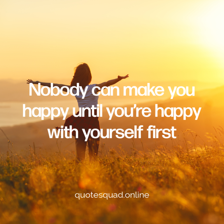 Happy Nobody Yourself - Quote Squad