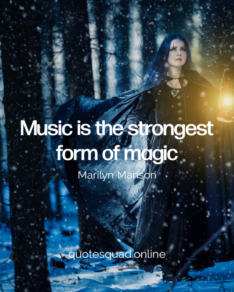 Music Strongest Magic - Quote Squad